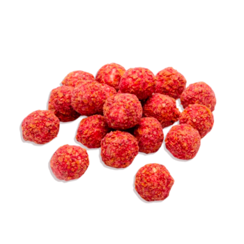 Noisettes et Ã‰clats de Corn Flakes enrobées de Framboise